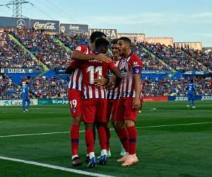 Los dirigidos por Cholo Simeone buscarán obtener el triunfo en el Wanda Metropolitano, así como lo hicieron ante el Getafe el pasado fin de semana. Foto:AFP