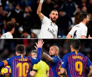 Real Madrid espera sorprender al FC Barcelona en el mismísimo Camp Nou en la ida de las semifinales de la Copa del Rey. (AFP)