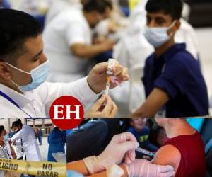 La pandemia está en 'un punto crítico', consideró el lunes la Organización Mundial de la Salud (OMS), con fuertes diferencias entre países como Israel, que logran frenarla gracias a una intensa campaña de vacunación, y otros, como India, que están enfrentando un repunte fulgurante de contagios y decesos, y otros que aún no avanzan en la vacunación como es el caso de Honduras. Fotos: AFP/AP.