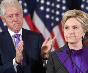Ni Bill ni Hillary Clinton han hablado aclarado lo sucedido. Foto: AFP