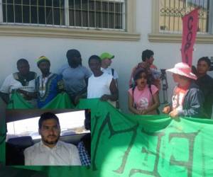 Los miembros del Copinh exigen que envíen e Roberto David Castillo, expresidente de Desa, a El Pozo.