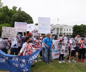 Los migrantes hondureños en Estados Unidos preparan su cuarta movilización masiva a la Casa Blanca.