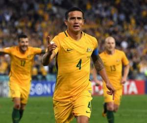 Tim Cahill, la gran figura de Australia, está a punto de cumplir 38 años de edad. (Fto: AFP)