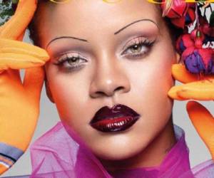 Rihanna en la portada de la revista Vogue británica.