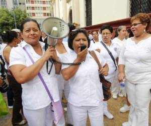 Las enfermeras profesionales llaman a asambleas informativas este jueves para exigir sus derechos. Foto: EL HERALDO