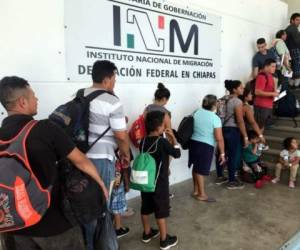 Los migrantes son retornados a México para que esperen la resolución de su proceso de asilo. Foto: Cortesía Agencia Reforma