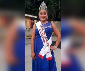 María Guadalupe -quien fue reina en la Feria Agostina del año 2015 (Foto: El Heraldo Honduras/ Noticias de Honduras)