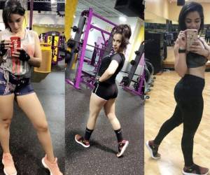Fany Barber, disfruta compartir fotografías en el gimnasio a través de su perfil de Instagram, que cuenta con más de 25 mil seguidores.
