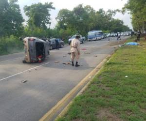 El fatal percance ocurrió cuando Flores Carrasco regresaba de su trabajo con rumbo a su residencia.