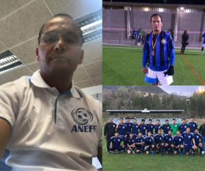 El hondureño Juan Pablo Duarte Ferrufino recibió el título de entrenador profesional, el cual fue otorgado por una academia en España. Foto: Facebook/Juan Duarte Ferrufino