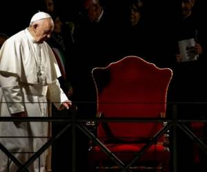 El papa Francisco lamentó los atentados registrados este domingo. Foto: AP