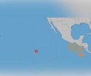 Nace la primera depresión tropical en el Pacífico.