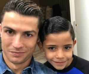 Cristiano junto a su hijo Cristiano Junior (Foto: @Cristiano en Instagram)