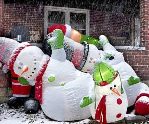 En Missouri, la nevada dejó entre 8 y 23 centímetros (entre 3 y 9 pulgadas) de nieve y gran parte del estado estaba bajo advertencia de clima inhóspito. Foto: AP.