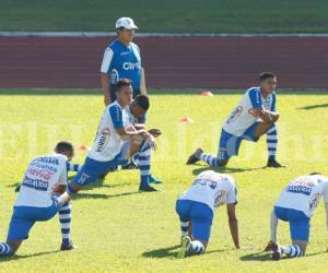 Jorge Luis Pinto seleccionador de Honduras prapara al equipo hondureño para las eliminatorias del mes de marzo. Foto: Delmer Martínez / Grupo Opsa.