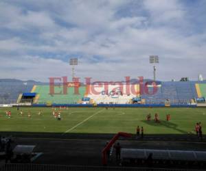 Olimpia vs Vida en el estadio Nacional de Tegucigalpa. (Foto: Ronal Aceituno / Grupo Opsa)