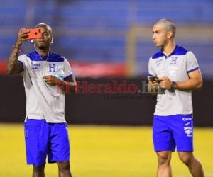 Los debutantes ante Puerto Rico Solani Solano y Jonathan Rubio en el Olímpico.