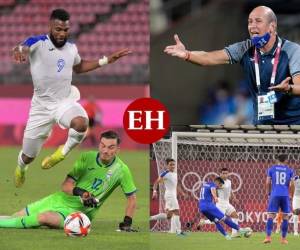 La Selección Sub-23 de Honduras cayó 1-0 ante Rumania en su debut en los Juegos Olímpicos de Tokyo 2020 en un partido en donde la escuadra de Miguel Falero no estuvo certera de cara al arco pese a dominar las acciones en los 90 minutos. El encuentro en donde la bicolor cayó ante el combinado rumano dejó varios momentos que repasamos en imágenes. Fotos: AFP | AP