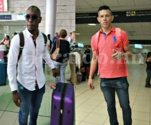 El colombiano Andrés Quejada Murillo y Jonathan Paz son los nuevos refuerzos de Olimpia para el Apertura 2017. (Fotos: Alejandro Amador / EL HERALDO)