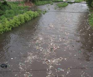 Las lluvias asociadas a la tormenta tropical Cristina, que se desplaza frente a la costa del Pacífico de Centroamérica, están dejando afectaciones en el territorio hondureño. En la capital ya comienzan a registrarse inundaciones y el crecimiento del río Choluteca, donde se observan toneladas de basura que han arrastrado las corrientes.