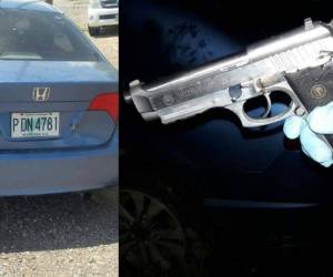 A Chavarría se le decomisó un vehículo tipo turismo y un arma de fuego.