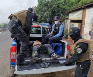 El supuesto criminal resultó herido durante el enfrentamiento con las autoridades.