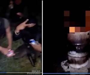 El mismo cártel publicó el video en las redes sociales, pero el mismo ya fue borrado.