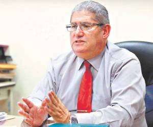 El rector de la Universidad Pedagógica Nacional Francisco Morazán (UPNFM), David Marín.