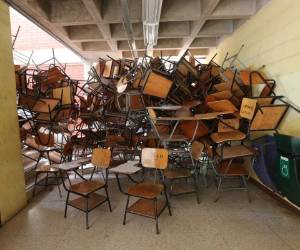 Debido a la crisis que enfrenta la máxima casa de estudios ya se canceló el tercer periodo académico (Foto: EL HERALDO)