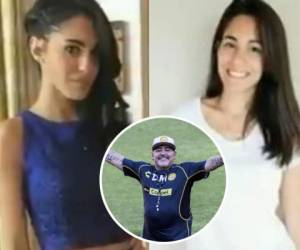Magalí tiene 23 años de edad y afirma ser hija de Diego Maradona.