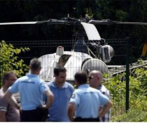 El helicóptero fue abandonado a 60 kilómetros de la cárcel, donde los esperaba un cuarto cómplice a bordo de un coche. Foto: Agencia AFP