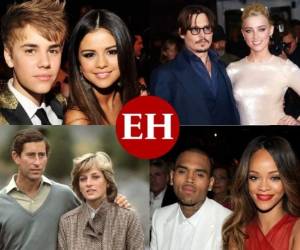 Actores, cantantes y hasta personajes de la realeza no han estado exentos de sufrir dentro de relaciones 'tóxicas'. Algunos lograron salir de ellas rápidamente y otros tuvieron que pasar un largo proceso para liberarse. A continuación te mostramos nueve parejas de famosos que vivieron verdaderos infiernos.