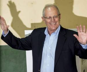 'Hay que trabajar un montón. Todavía no es totalmente oficial, falta poquito', dijo Kuczynski. Foto: AFP