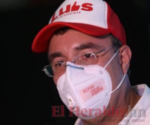 El liberal Luis Zelaya se autoproclamó ganador de las internas. Foto Alex Pérez| EL HERALDO