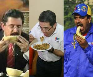 Ya sea por fines propagandísticos o una acción espontáneo, varios presidentes en el mundo dejaron por un momento la formalidad de las ceremonias y las transmisiones televisivas para degustar de un platillo ante las cámaras y la gente.