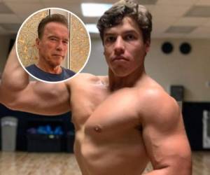 Joseph Baena es el hijo que Arnold Schwarzenegger tuvo con su exempleada de origen guatemalteco, Mildred Baena. Fotos: Instagram