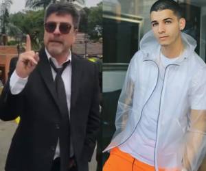 El padre de Legarda viajó desde Estados Unidos para el velorio de su hijo.