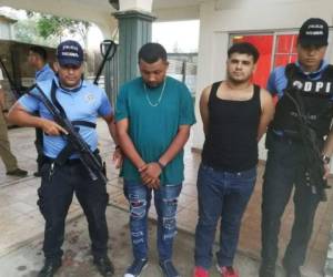 La DPI informó que los detenidos son cabecillas de la Mara Salvatrucha. Foto: EL HERALDO