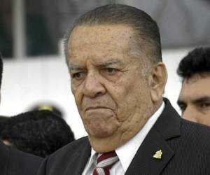 Una foto del expresidente Roberto Suazo Córdova, cuyo hijo- Bayron Suazo fallecido este sábado- fue uno de los más allegados. Foto: EL HERALDO