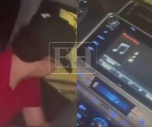 Captan a jóvenes cantando antes del accidente mortal en Altos de Toncontín.