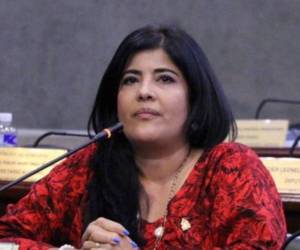 Waleska Zelaya no logró salir favorecida con el voto de la población para seguir legislando en el Congreso. Foto: Archivo