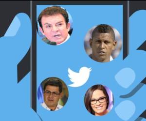 Futbolistas, presentadores de televisión, líderes políticos y comunicadores conforman la lista de los ocho tuiteros más seguidos de Honduras.