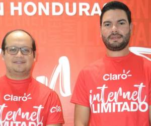 Mauricio Dávila y Danny Rodríguez, Claro Honduras.