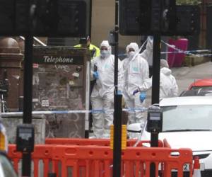 El suceso ocurrió en el hotel Park Inn de la céntrica calle West George, que según Positive Action in Housing, una organización especializada en dar alojamiento a migrantes. Foto: AP