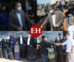 Hernán Darío Gómez, mejor conocido como el 'Bolillo', volvió a Honduras tras ser nombrado el nuevo entrenador de la Selección de Honduras, pero esta vez, lo hizo acompañado de su cuerpo técnico, con el que asumirá el reto de rescatar a la golpeada escuadra catracha. Fotos: Alex Pérez/ EL HERALDO