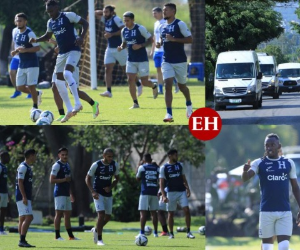 La Selección de Honduras realizó su último entrenamiento previo al duelo contra México en el estadio Azteca y lo hizo en una cancha pública de la ciudad de Cuernavaca, llamada La Parcela, que se convirtió en un espacio totalmente privado para resguardar las tácticas de la H. Fotos: Johny Magallanes/EL HERALDO.