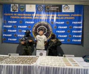 Jesús Antonio Mejivar Chinchilla fue detenido con varias bolsas de supuesto crack y marihuana.