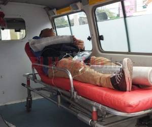 Los lesionados presentaban traumas en los antebrazos, tórax y uno de ellos en el cráneo. Fotos: Alex Pérez/El Heraldo.