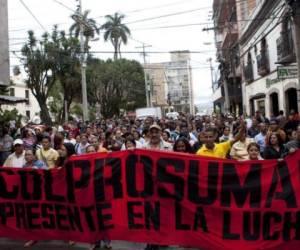 En Tegucigalpa, la movilización iniciará a las 7:00 de la mañana de la Universidad Pedagógica Nacional.