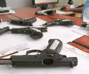 Con la nueva ley, los registros de las armas de fuego no solo se podrán hacer en Tegucigalpa y San Pedro Sula, sino también en el resto del país.